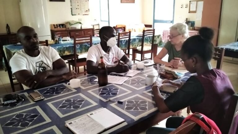 Encontro com a Coordenadora da ONG Alemã Tabanka