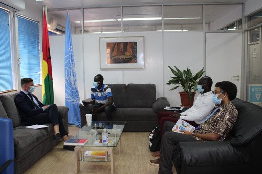 Audiência com o Representante do PNUD na Guiné-Bissau